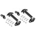 Omix 11210.02 Windshield Tie Down Hood Kit; Black; - Truck Part Superstore