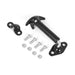 Rugged Ridge 11210.05 Tie Down Hood Kit; Vertical Mount; Each; Black; - Truck Part Superstore