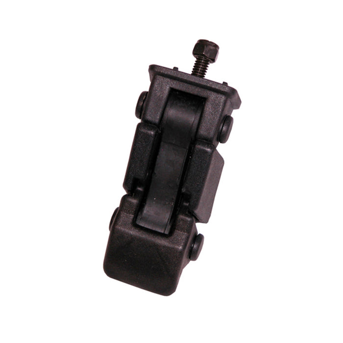 Omix 11210.08 Hood Latch And Catch Bracket Assembly; Single; Replacement; Black; - Truck Part Superstore