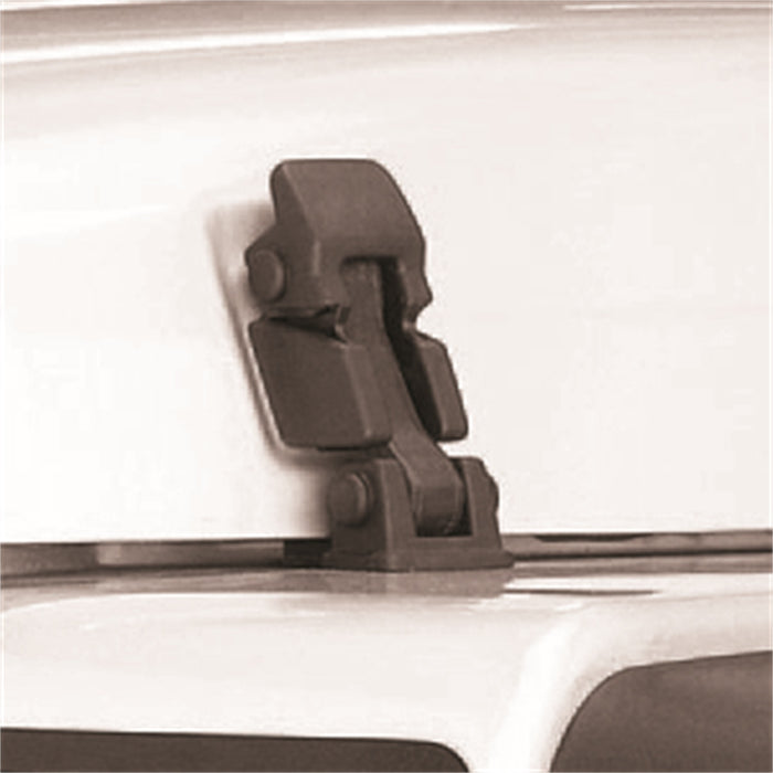 Omix 11210.09 Hood Latch And Catch Bracket Assembly; Pair; Replacement; Black; - Truck Part Superstore