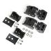 Rugged Ridge 11210.21 Hood Catch Kit; Black; 2 pc.; - Truck Part Superstore