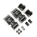 Rugged Ridge 11210.27 Hood Catch Kit; Textured Black; 2 pc.; - Truck Part Superstore