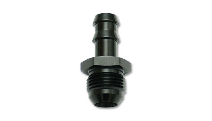 Vibrant Performance 11212 Male AN to Hose Barb Straight Adapter Fitting; Size -8AN; Hose Size 3/8 in.; - Truck Part Superstore