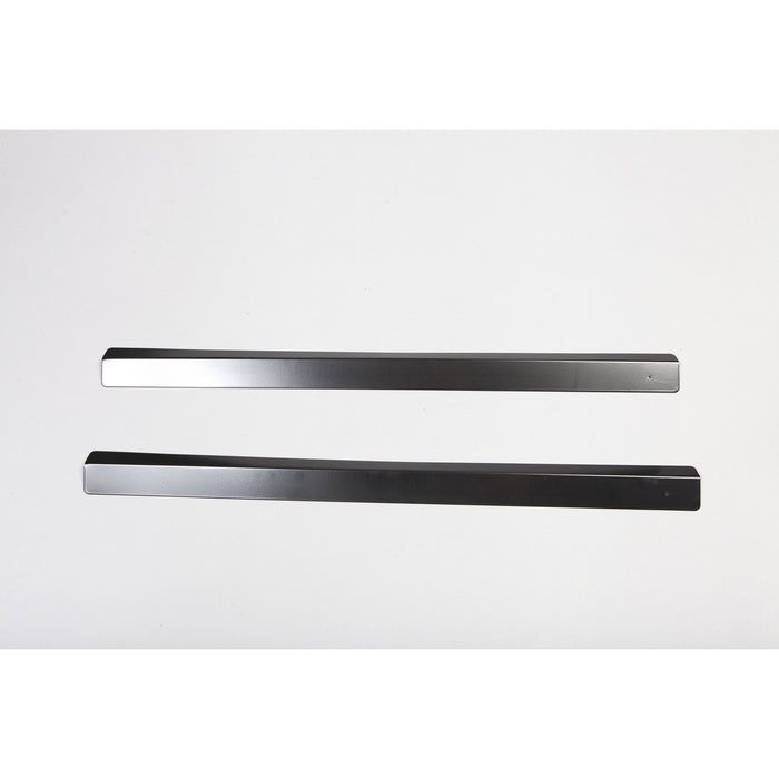 Rugged Ridge 11216.02 Door Entry Guard; Rear; Black; Aluminum; - Truck Part Superstore
