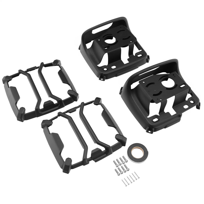 Rugged Ridge 11226.13 Elite Tail Light Guards; Pair; Black; - Truck Part Superstore