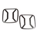 Rugged Ridge 11226.30 Tail Light Euro Guards; Pair; Black; - Truck Part Superstore