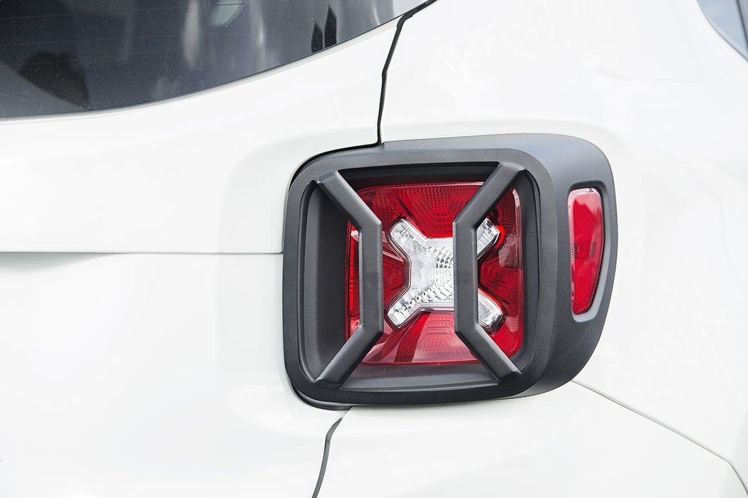 Rugged Ridge 11226.30 Tail Light Euro Guards; Pair; Black; - Truck Part Superstore