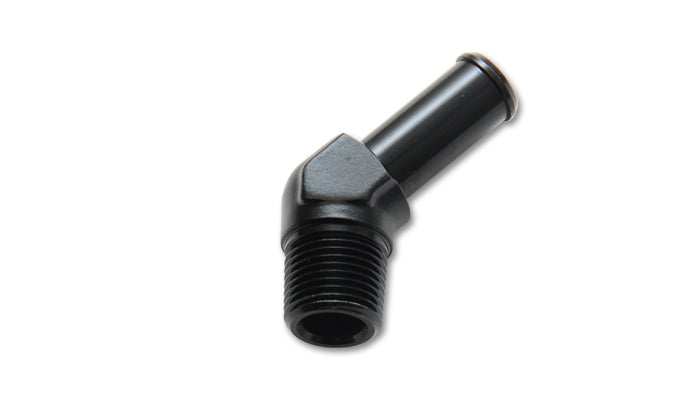 Vibrant Performance 11228 Male NPT to Hose Barb Adapter; 45 Degree; NPT Size 1/2 in. Hose Size 1/2 in.; - Truck Part Superstore