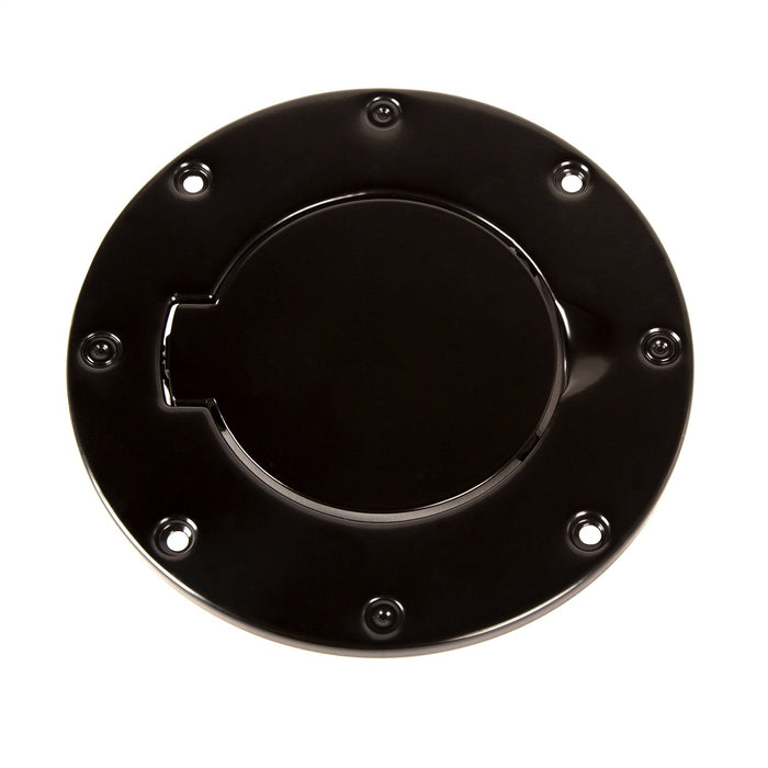 Rugged Ridge 11229.01 Gas Hatch Cover; Black; Non-Locking; - Truck Part Superstore