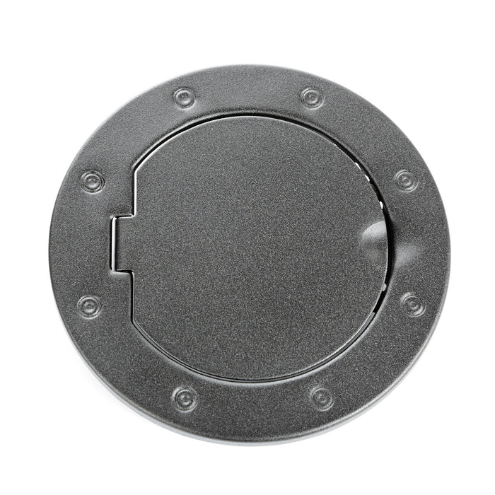 Rugged Ridge 11229.05 Gas Hatch Cover; Textured Black; Non-Locking; - Truck Part Superstore