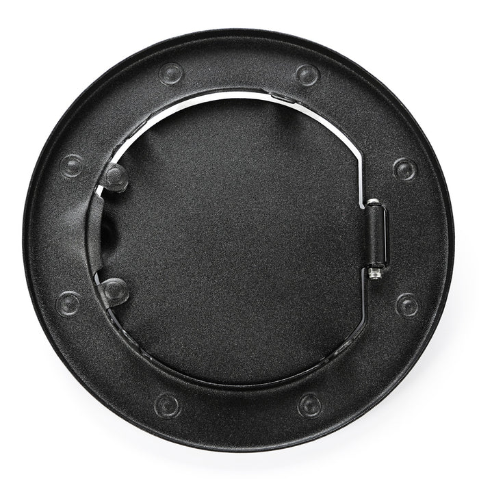 Rugged Ridge 11229.05 Gas Hatch Cover; Textured Black; Non-Locking; - Truck Part Superstore