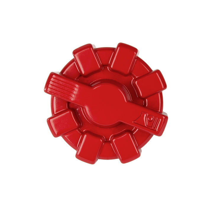 Rugged Ridge 11229.12 Elite Fuel Cap; Red; Aluminum; - Truck Part Superstore