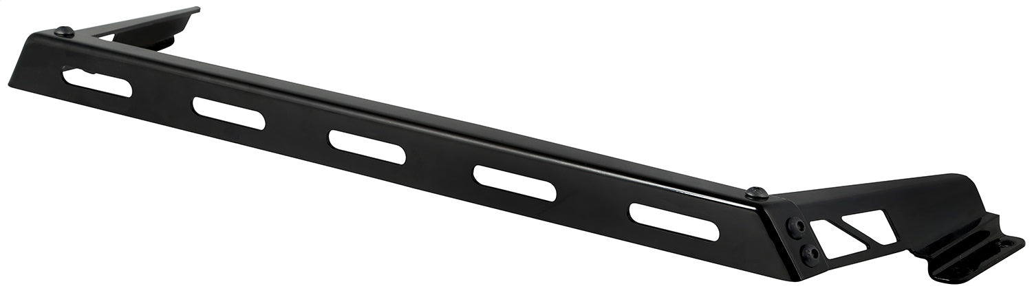 Rugged Ridge 11232.03 Hood Light Bar; Hood Mounted Light Bar; Gloss Black Powdercoat; - Truck Part Superstore