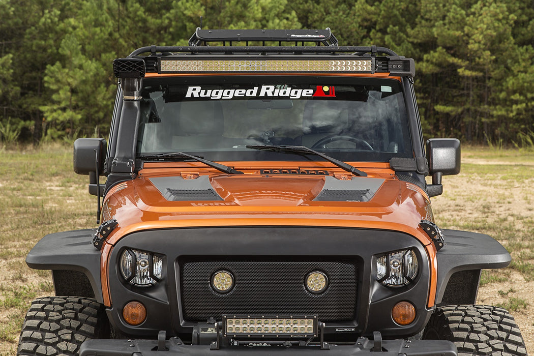 Rugged Ridge 11232.50 Elite Fast Track Windshield Light Bar; - Truck Part Superstore