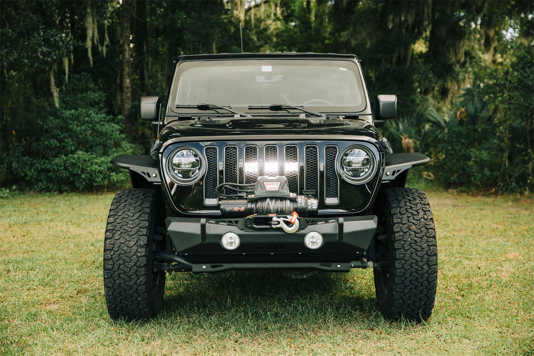 Rugged Ridge 11232.77 Grille LED Mount Bracket; - Truck Part Superstore