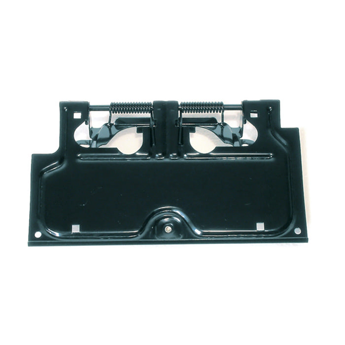 Omix 11233.01 License Plate Bracket; Black; - Truck Part Superstore