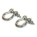 Rugged Ridge 11235.05 D-Ring; 3/4 in.; Pair; 9500 lbs.; Stainless Steel; - Truck Part Superstore