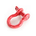 Rugged Ridge 11235.20 D-Ring; 3/4 in.; 9500 lbs.; Red; - Truck Part Superstore
