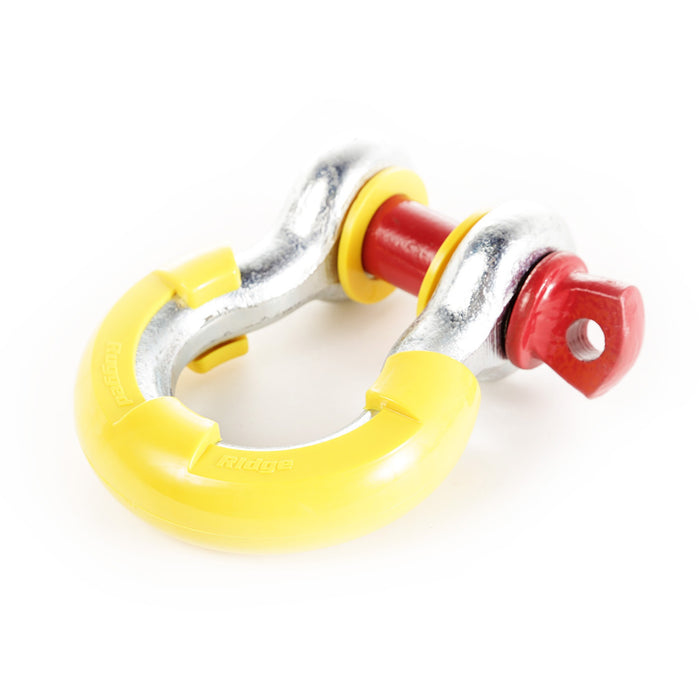 Rugged Ridge 11235.32 D-Ring Isolator Kit; 3/4 in.; Yellow; Pair; - Truck Part Superstore