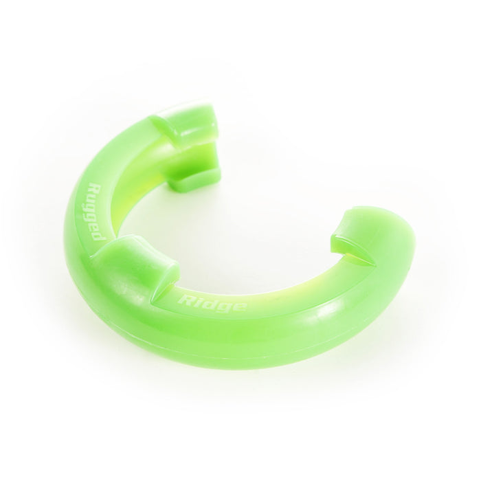 Rugged Ridge 11235.33 D-Ring Isolator Kit; 3/4 in.; Green; Pair; - Truck Part Superstore