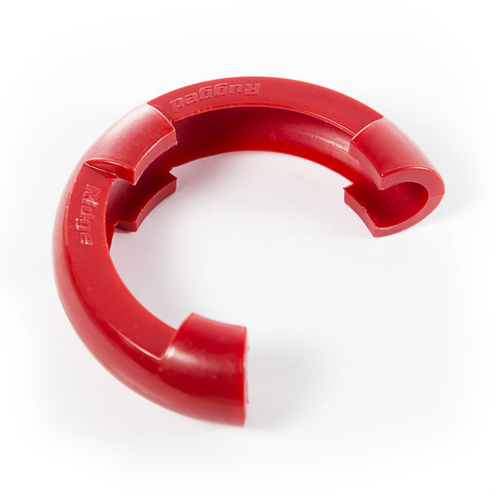 Rugged Ridge 11235.61 D-Ring Isolator Kit; 3/4 in.; Red; 2-Pair; - Truck Part Superstore