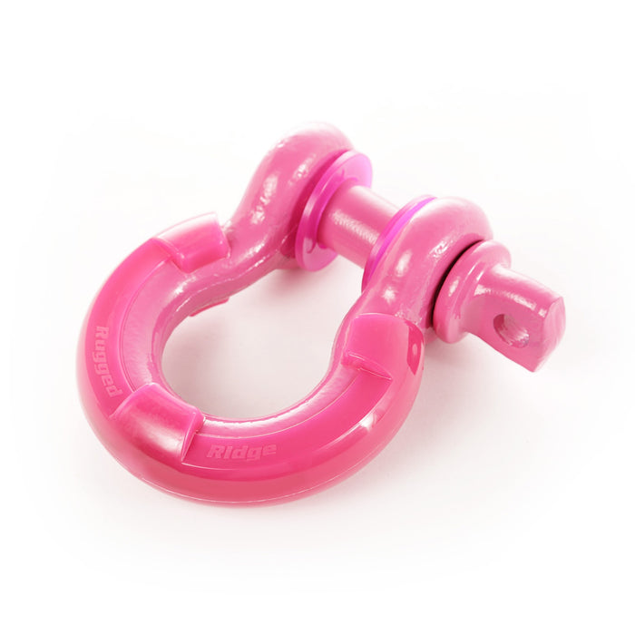Rugged Ridge 11235.64 D-Ring Isolator Kit; 3/4 in.; Pink; 2-Pair; - Truck Part Superstore