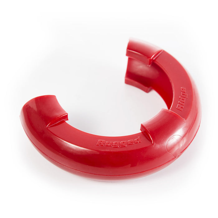 Rugged Ridge 11235.71 D-Ring Isolator Kit; 7/8 in.; Red; 2-Pair; - Truck Part Superstore