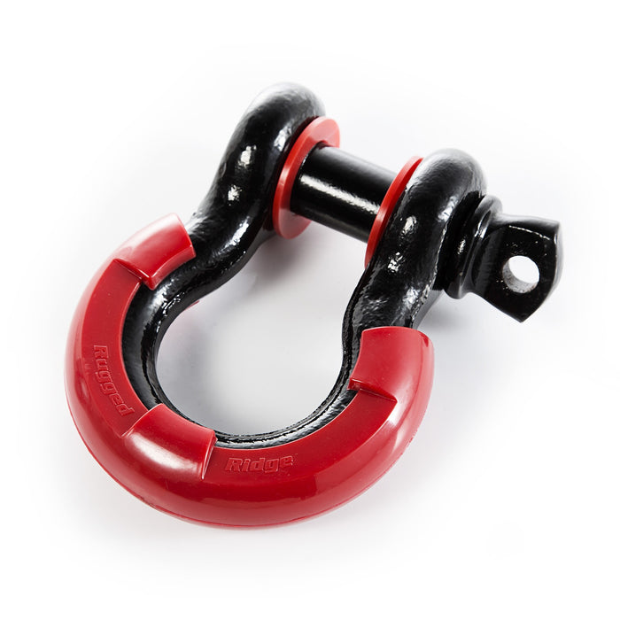 Rugged Ridge 11235.71 D-Ring Isolator Kit; 7/8 in.; Red; 2-Pair; - Truck Part Superstore