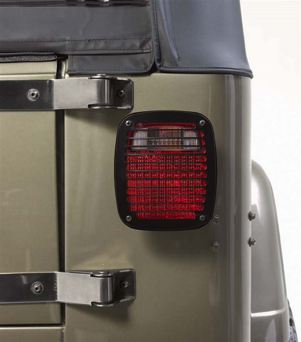 Rugged Ridge 11236.20 Billet Stone Guard Kit; 6 pc; Black; - Truck Part Superstore