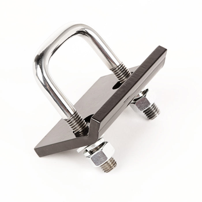 Rugged Ridge 11237.15 Hitch Tightener; 2 in.; 0.3125 in. Steel Plate; Black Powder Coated; - Truck Part Superstore