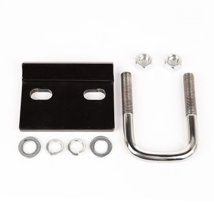 Rugged Ridge 11237.15 Hitch Tightener; 2 in.; 0.3125 in. Steel Plate; Black Powder Coated; - Truck Part Superstore