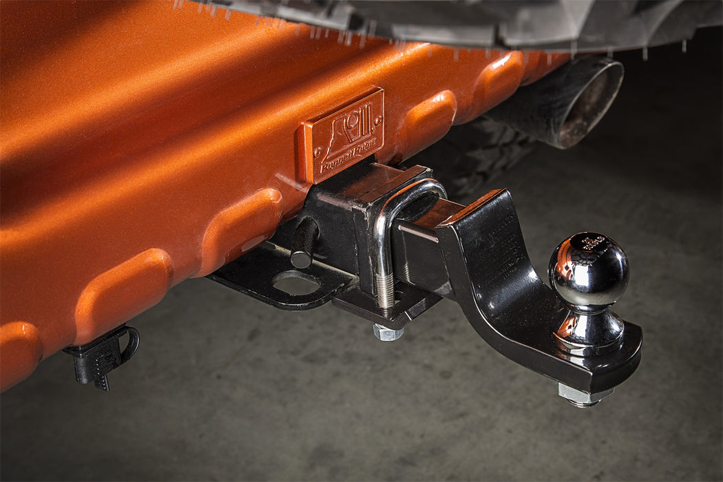 Rugged Ridge 11237.15 Hitch Tightener; 2 in.; 0.3125 in. Steel Plate; Black Powder Coated; - Truck Part Superstore