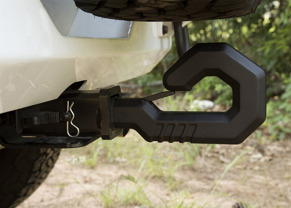 Rugged Ridge 11237.20 Giga Hook; Black; 2 in.; - Truck Part Superstore
