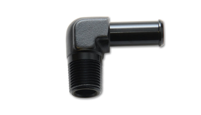 Vibrant Performance 11237 Male NPT to Hose Barb Adapter; 90 Degree; NPT Size 3/8 in. Hose Size 5/16 in.; - Truck Part Superstore