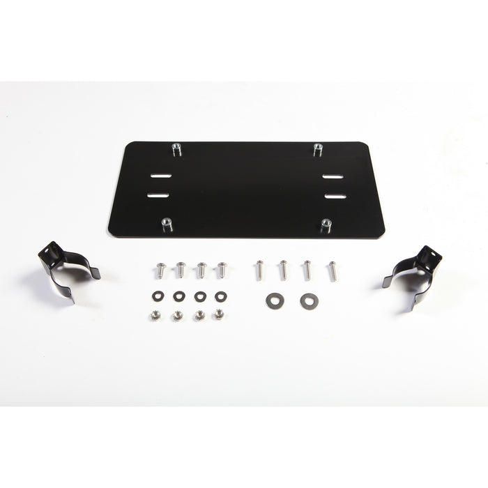 Rugged Ridge 11238.05 License Plate Mounting Bracket; Rear; Roller Fairlead; - Truck Part Superstore
