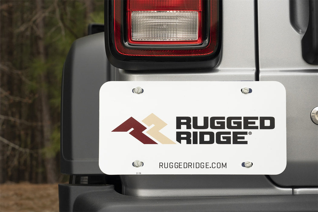 Rugged Ridge 11238.08 Magnetic License Plate Holder; - Truck Part Superstore