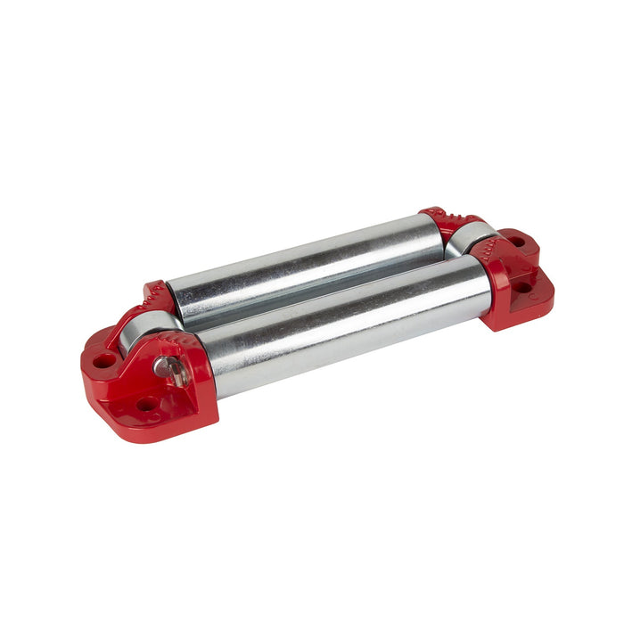 Rugged Ridge 11238.52 Fairlead Roller; Red; 4 Way; - Truck Part Superstore