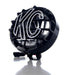 KC Hilites 1124 SlimLite; 6in. Spread Black 100w (ea) - Truck Part Superstore