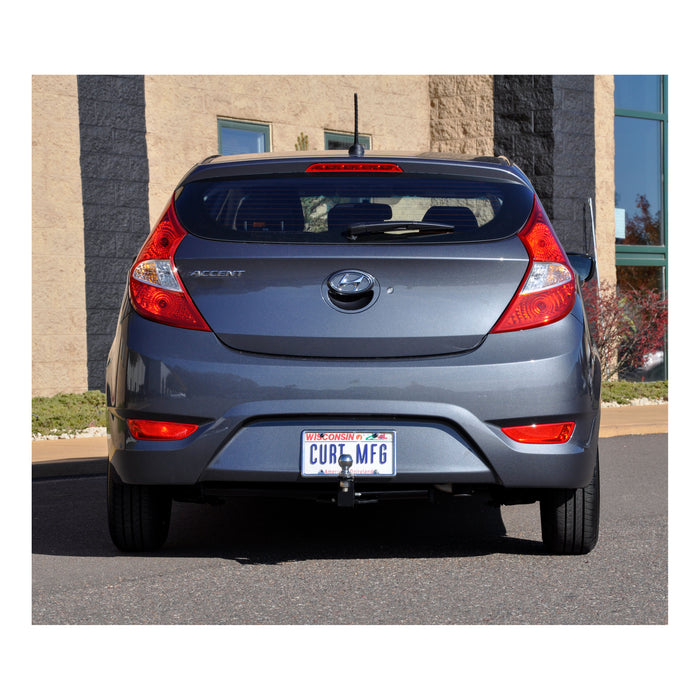 CURT 112503 Class 1 Trailer Hitch; 1-1/4in. Ball Mount; Select Hyundai Accent; Kia Rio - Truck Part Superstore