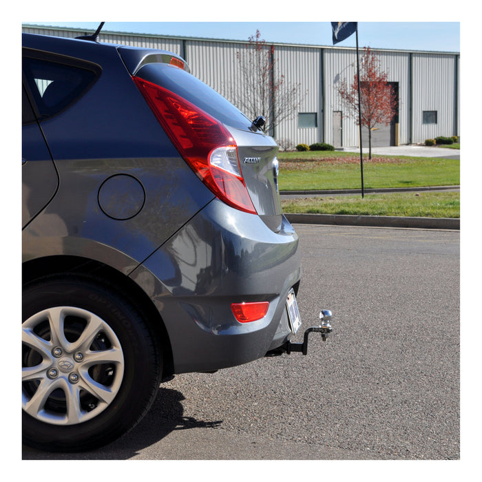 CURT 112503 Class 1 Trailer Hitch; 1-1/4in. Ball Mount; Select Hyundai Accent; Kia Rio - Truck Part Superstore