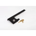 Rugged Ridge 11252.02 Hood Lock Kit; No-Drill; Comes w/2 Keys; - Truck Part Superstore