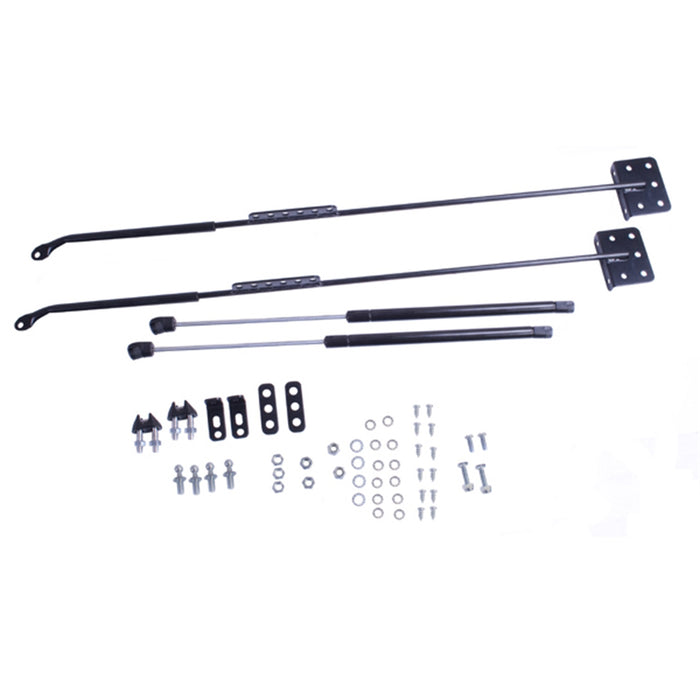 Rugged Ridge 11252.50 Lift Support Kit; Incl. Brackets; Gas Shocks; - Truck Part Superstore