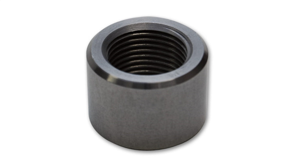 Vibrant Performance 11261 -6 AN Female Mild Steel Weld Bung; 9/16 in. -18 Thread; Mild Steel; - Truck Part Superstore