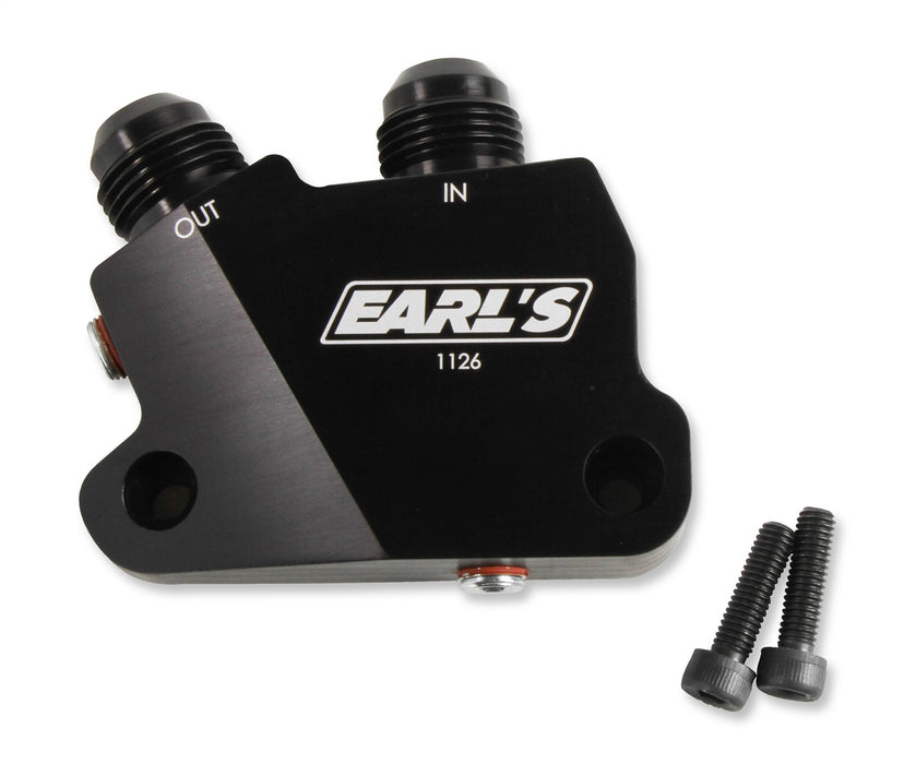 Earl's Performance 1126ERL Engine Oil Cooler Adapter - Truck Part Superstore