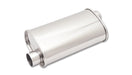Vibrant Performance 1127 STREETPOWER Oval Muffler; 3 in. Inlet/Outlet; Offset/Offset; w/5 in. Tip; - Truck Part Superstore