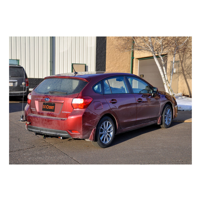 CURT 112863 Class 1 Trailer Hitch; 1-1/4in. Ball Mount; Select Subaru Impreza; XV Crosstrek - Truck Part Superstore