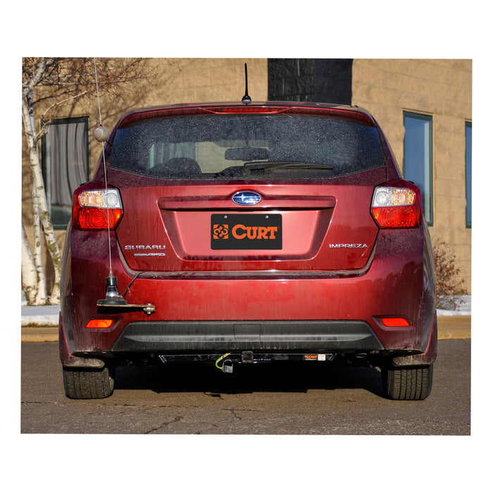 CURT 11286 Class 1 Trailer Hitch; 1-1/4in. Receiver; Select Subaru Impreza; XV Crosstrek - Truck Part Superstore