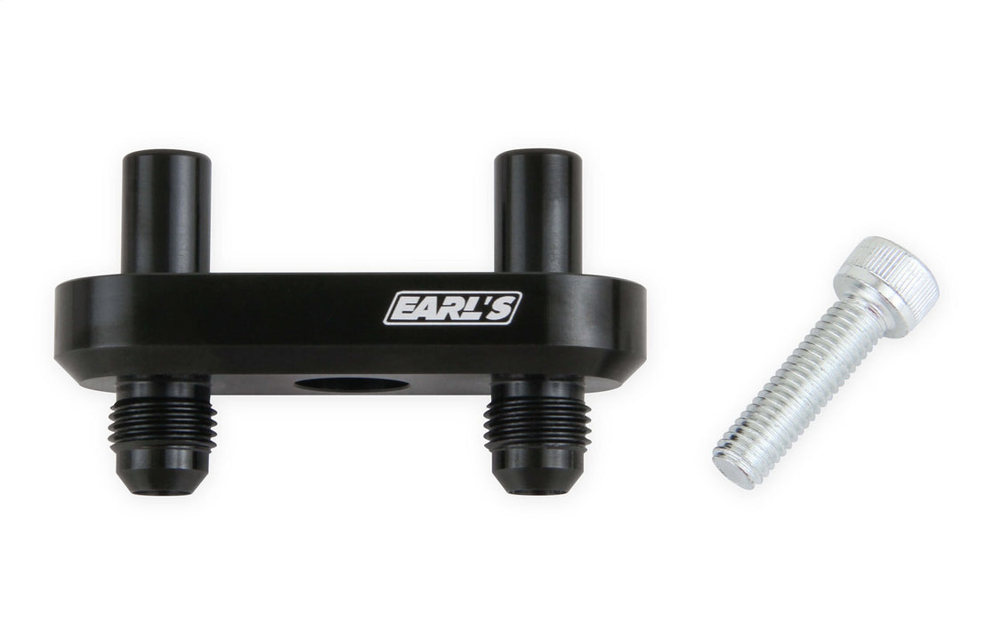Earl's Performance 1128ERL Transmission Cooler Adapter; For GM 6L80/6L90/8L90E; - Truck Part Superstore