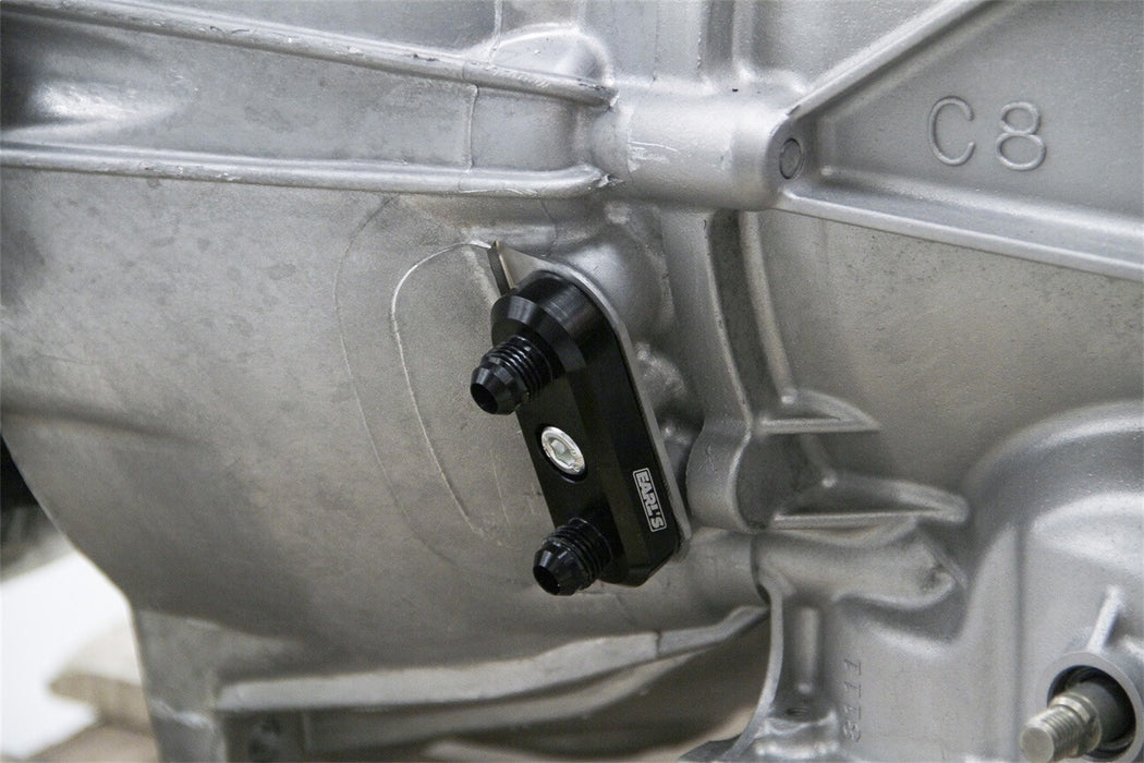 Earl's Performance 1128ERL Transmission Cooler Adapter; For GM 6L80/6L90/8L90E; - Truck Part Superstore