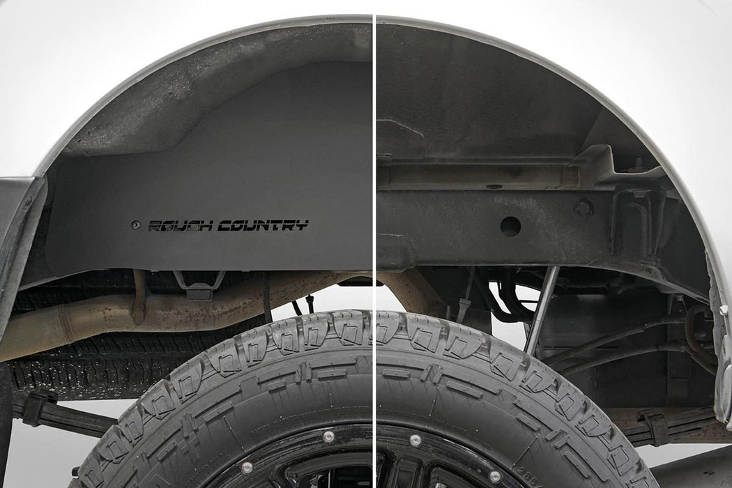 Rough Country 4300 Nissan Frontier Steel Rear Wheel Well Liners 05-19 Crew Cab Rough Country - Truck Part Superstore